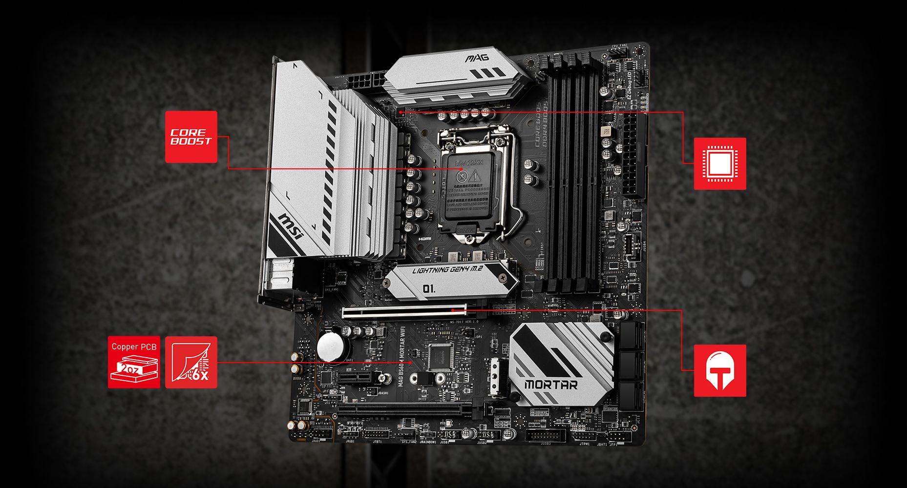 MSI MAG B560M MORTAR WIFI LGA 1200 Micro ATX Intel Motherboard - Newegg.ca